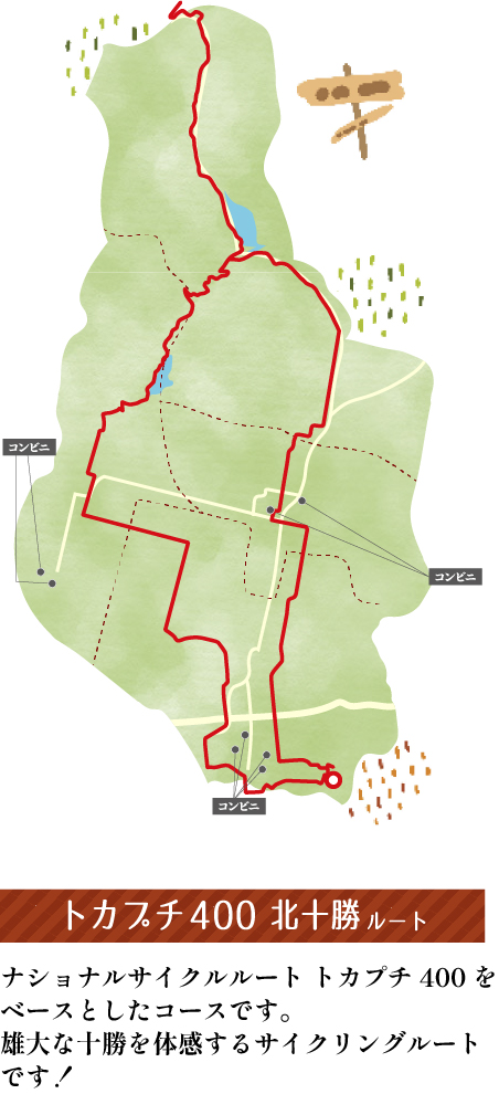 トカプチ400北十勝ルート